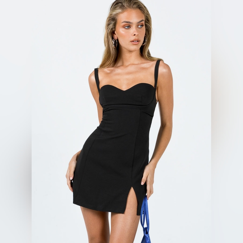 NWT Princess Polly Black Mini Dress